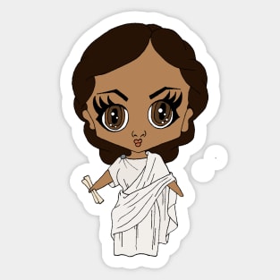 Hypatia of Aleandria Sticker